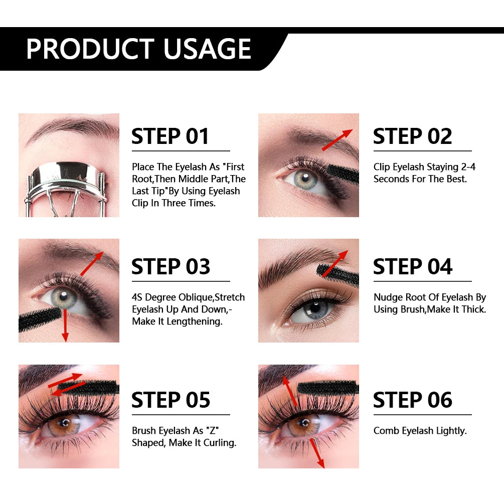 Luxe 4D Silk Lash Mascara – Extreme Volume & Length