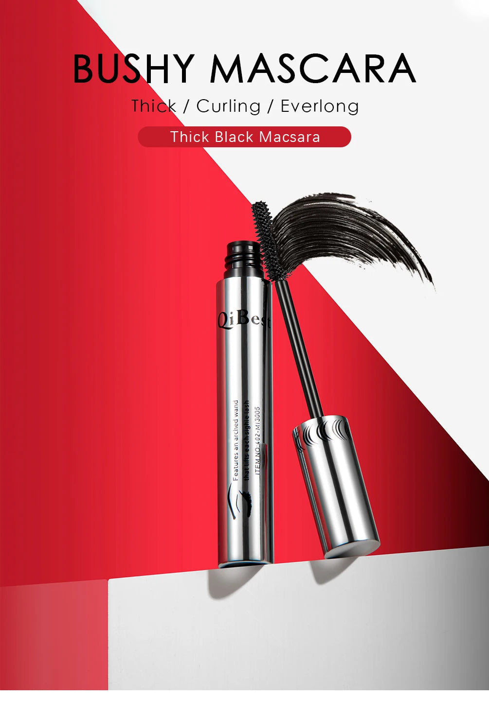 Luxe 4D Silk Lash Mascara – Extreme Volume & Length
